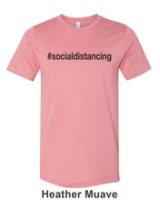 Load image into Gallery viewer, #socialdistancing Unisex Short Sleeve T Shirt - Wake Slay Repeat