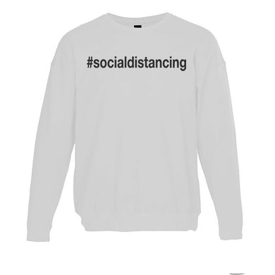 #socialdistancing Unisex Sweatshirt - Wake Slay Repeat