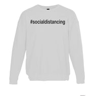 #socialdistancing Unisex Sweatshirt - Wake Slay Repeat