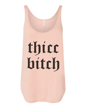 Load image into Gallery viewer, Thicc Bitch Side Slit Tank Top - Wake Slay Repeat